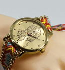 Geweven dromenvanger horloge