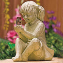 Children with Sun Flares Garden Statues