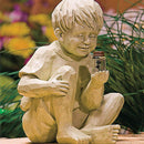 Children with Sun Flares Garden Statues