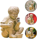 Children with Sun Flares Garden Statues