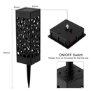 Solar Powered Vintage Garden Lamp