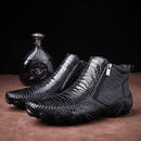 Cowhide Chelsea Boots