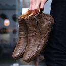 Cowhide Chelsea Boots