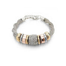 Verstrengelde Ring Accent Armband