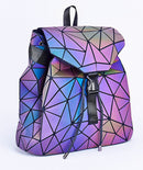Luminous Geometric Backpack
