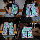 Luminous Geometric Backpack