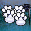 Paw Print Solar Lights
