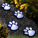 Paw Print Solar Lights