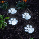 Paw Print Solar Lights