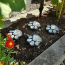 Paw Print Solar Lights