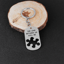 The Love Between Us Will Be Forever and Ever Puzzle Necklace