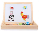 Drawing &amp; Puzzle - Educational Magnetic Board