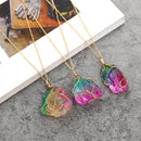 Regenboog Kwarts Collier