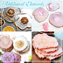 Crystal Resin Coaster DIY Kit