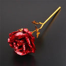 24K Folie Forgyldt Guld Rose