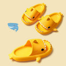 Baby en kinder slippers met haai