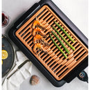 Elektrisk grill uden non-stick belægning