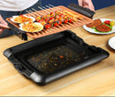 Elektrisk grill uden non-stick belægning