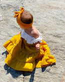 Off Shoulder Crop Top &amp; Ruffle Skirt Set