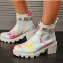 Tie Dye Enkellaarsjes