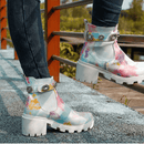 Tie Dye Enkellaarsjes
