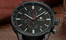 Ultra-thin Chronograph Wristwatch