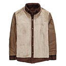Flannel checked winter coat