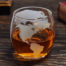 Globe Whiskey Decanter Set