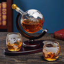 Globe Whiskey Decanter Set