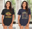 Ik ben meestal Vrede, Liefde en Licht en een beetje Go Yoga T-Shirt